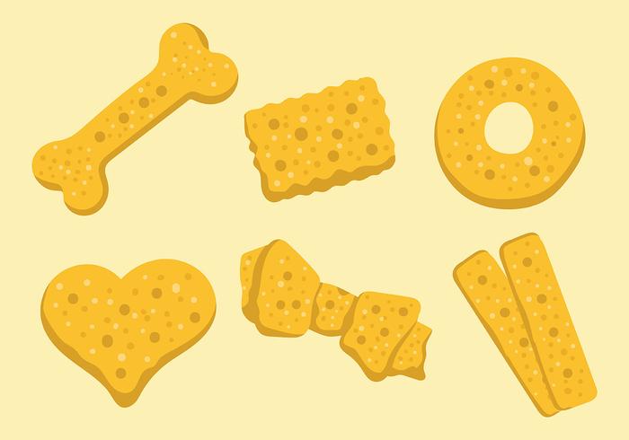 700x490 Dog Biscuit Vector Icons