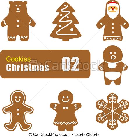 443x470 Gingerbread Man Cookies, Biscuit, Vector Eps Vector
