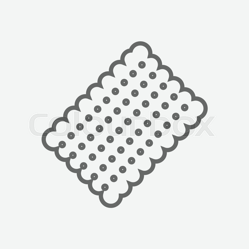 800x800 Biscuit Vector Icon ,cookies Stock Vector Colourbox