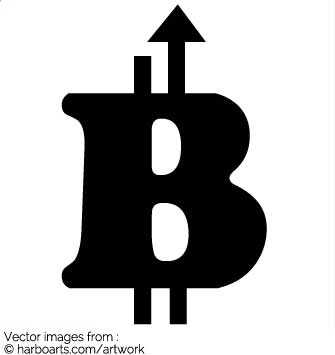 335x355 Download Bitcoin Logo With Arrow