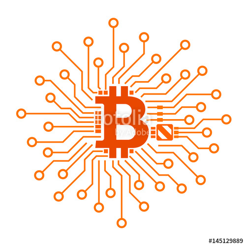 500x500 Bitcoin Vector Icon Stock Image And Royalty Free Vector Files On