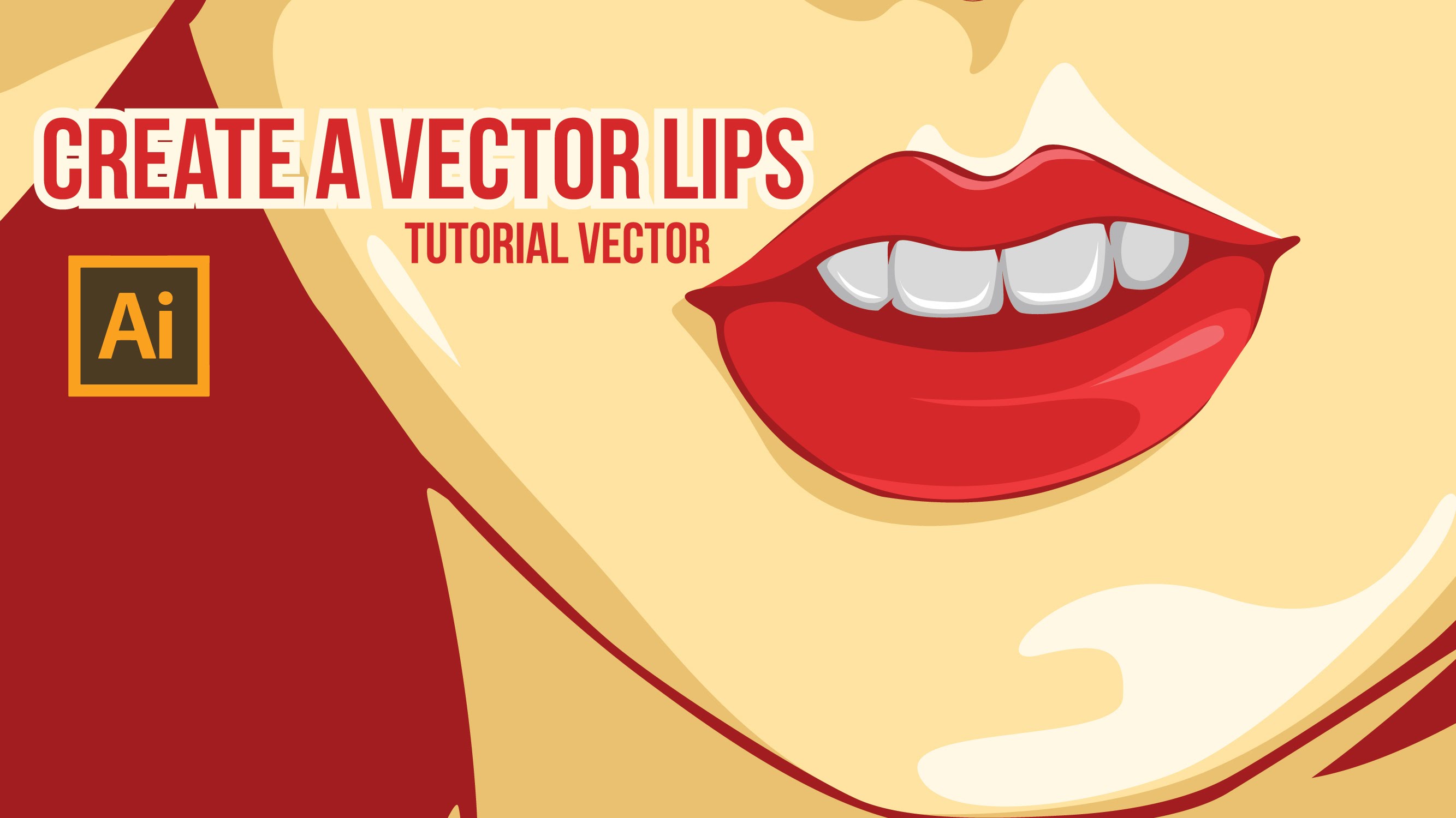 2667x1500 Create A Vector Lips