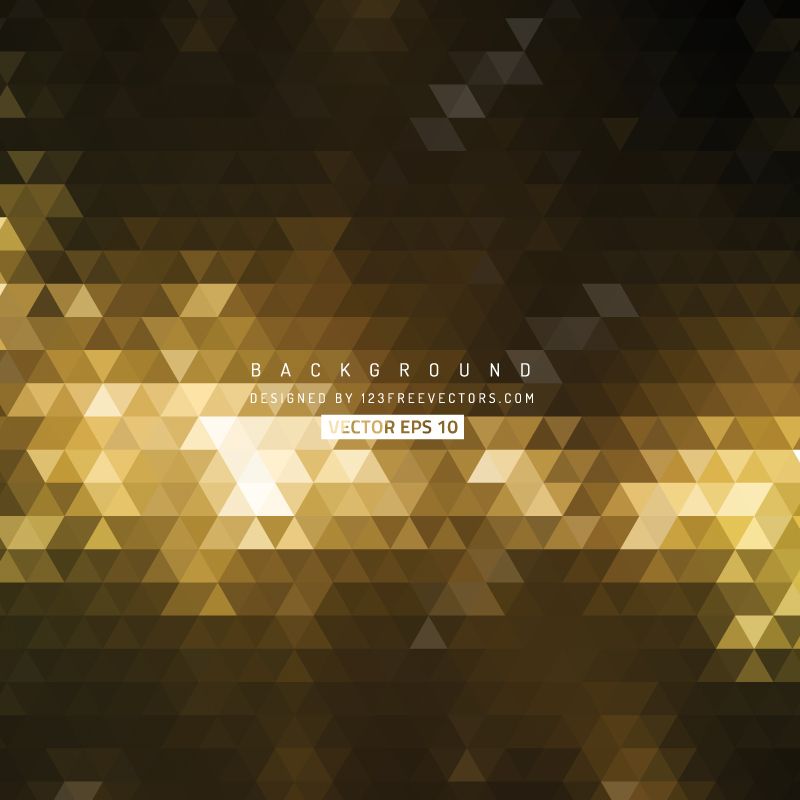 800x800 Black Gold Triangle Shape Background Vector Gold Background