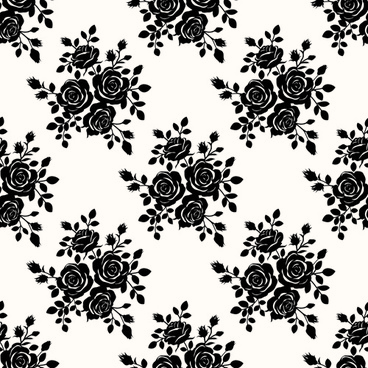 368x368 Black Rose Vector Free Vector Download (7,828 Free Vector) For