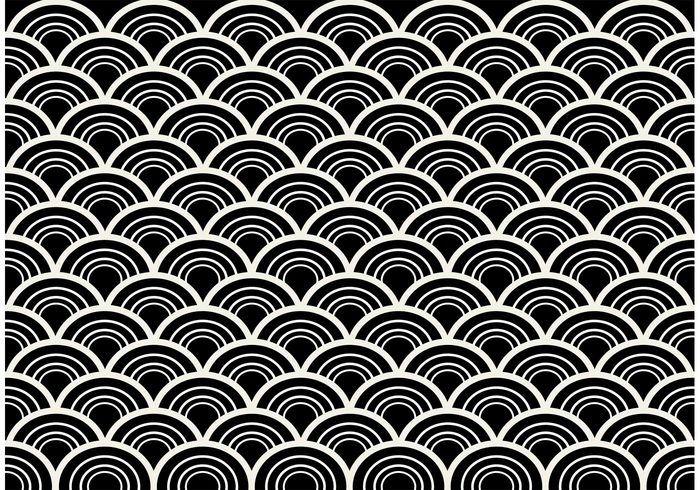 700x490 Black And White Seamless Abstract Pattern Vector 105642