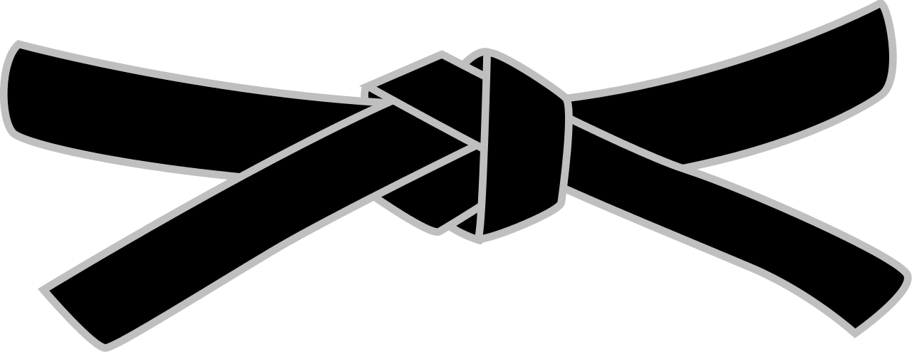 1280x494 Filejudo Black Belt.svg