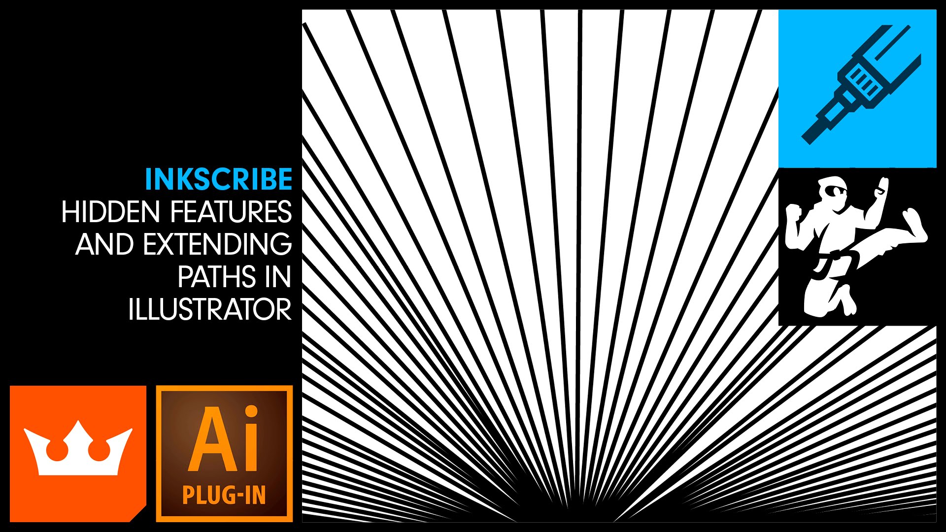 1920x1080 Hidden Features And Extending Paths In Illustrator Vector Black