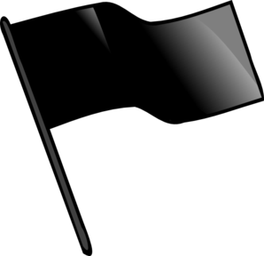 298x288 Black Flag Clip Art