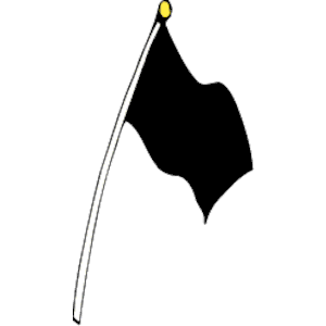 300x300 Black Flag Clipart, Cliparts Of Black Flag Free Download (Wmf, Eps