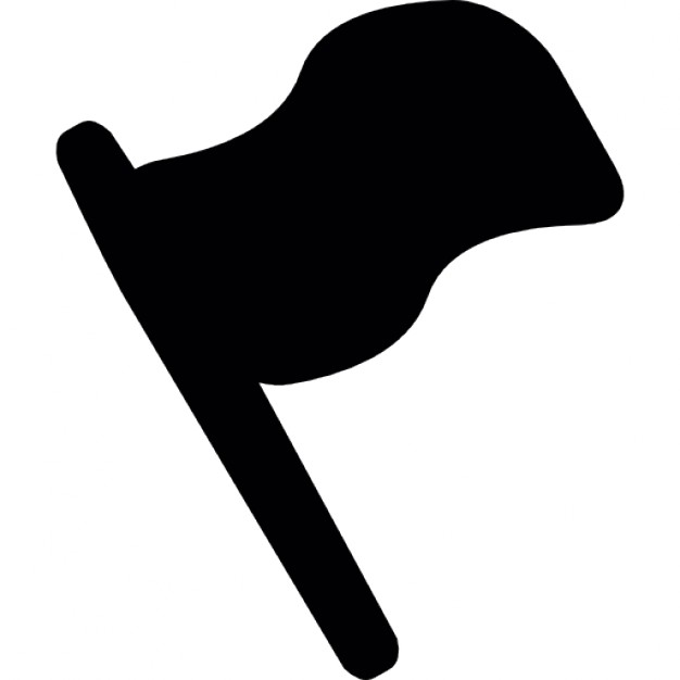 626x626 Black Flag Icons Free Download