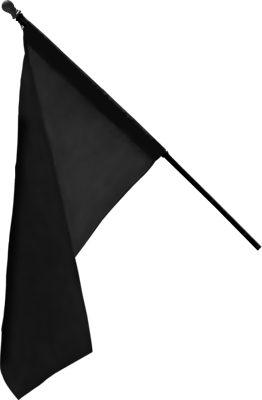 262x400 Free Black Flag (Xl) Psd Vector Graphic