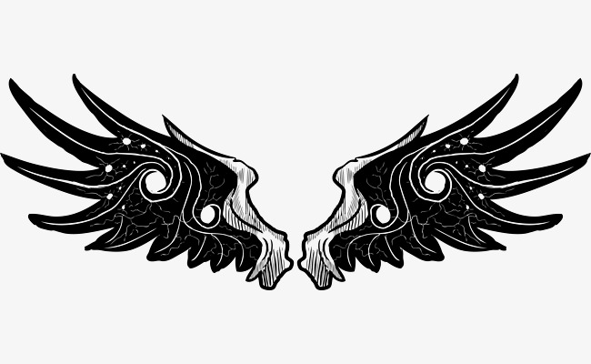 650x400 Vector Black Girls Kissing Tattoo Wings, Vector, Black, Girl