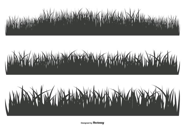 700x490 Grass Silhouette Shapes
