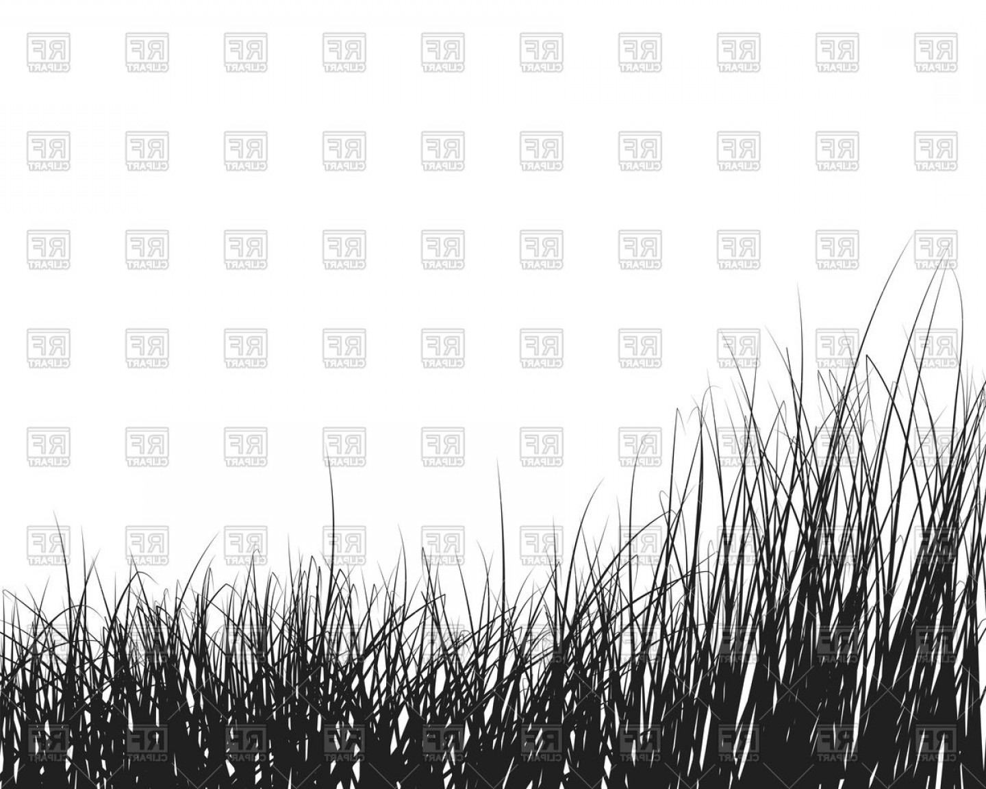 1440x1152 Black Grass Background Vector Clipart Arenawp