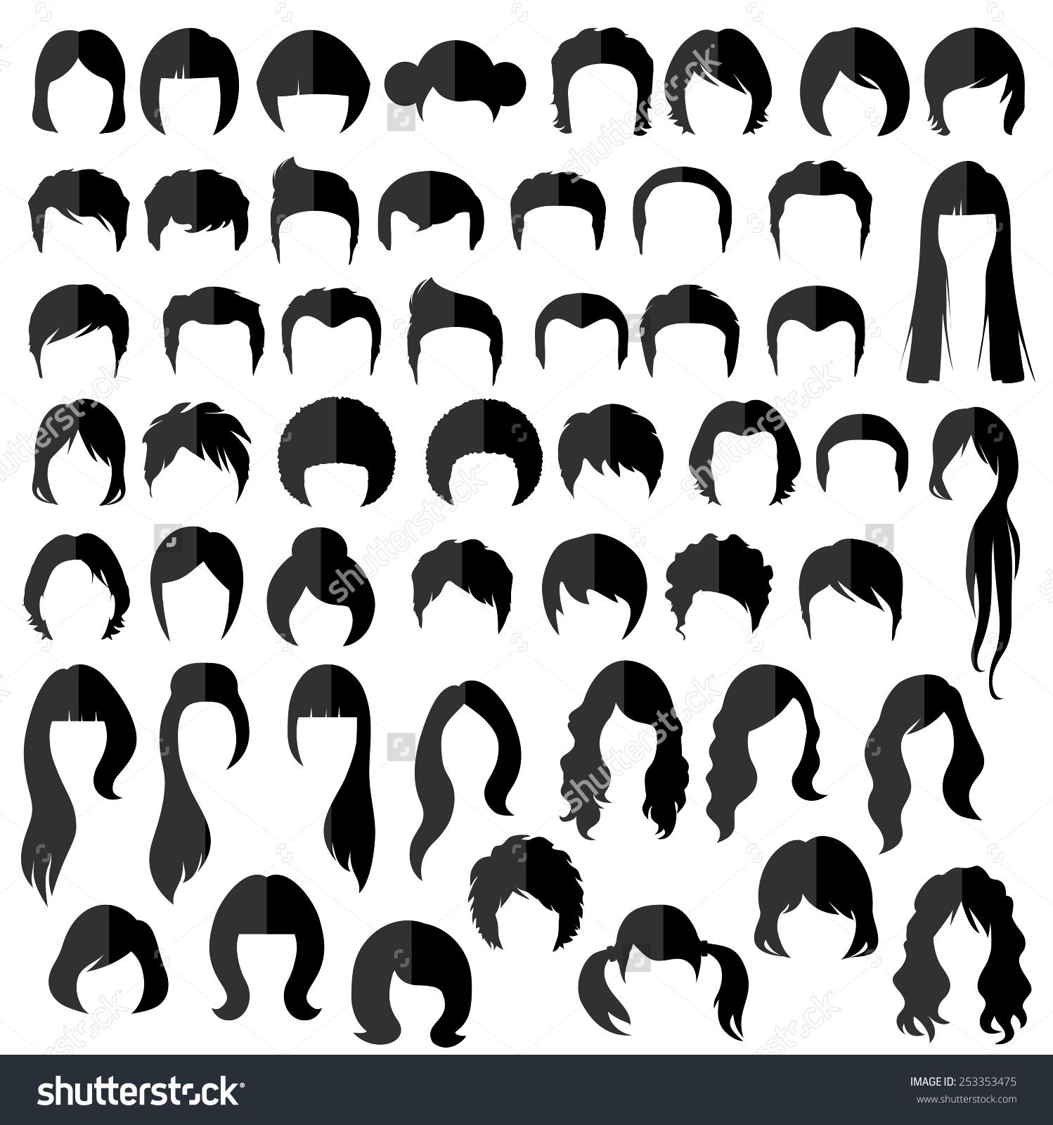 1498x1600 Pin By Shen Kuei Huang On Icon Amp Illustration Hair