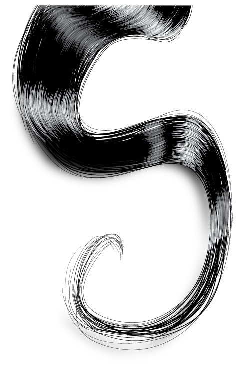 495x749 Easily Make Shiny Realistic Vector Hair