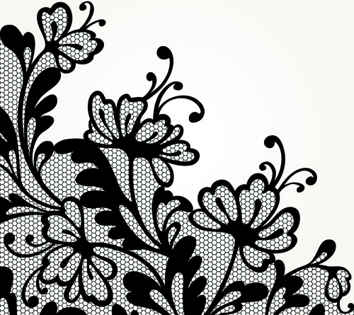 500x445 Black Lace Backgrounds Vector Free Vector In Encapsulated