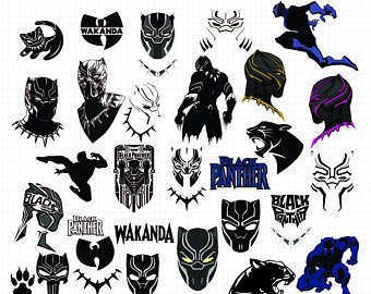 340x270 Black Panther Vector Etsy