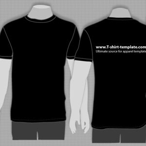 300x300 Buy Black T Shirt Vector