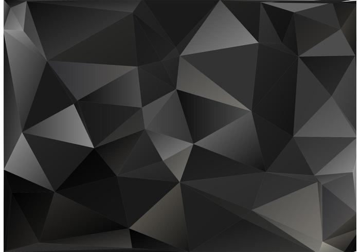 700x490 Black Polygon Vector Background Free Vector Art