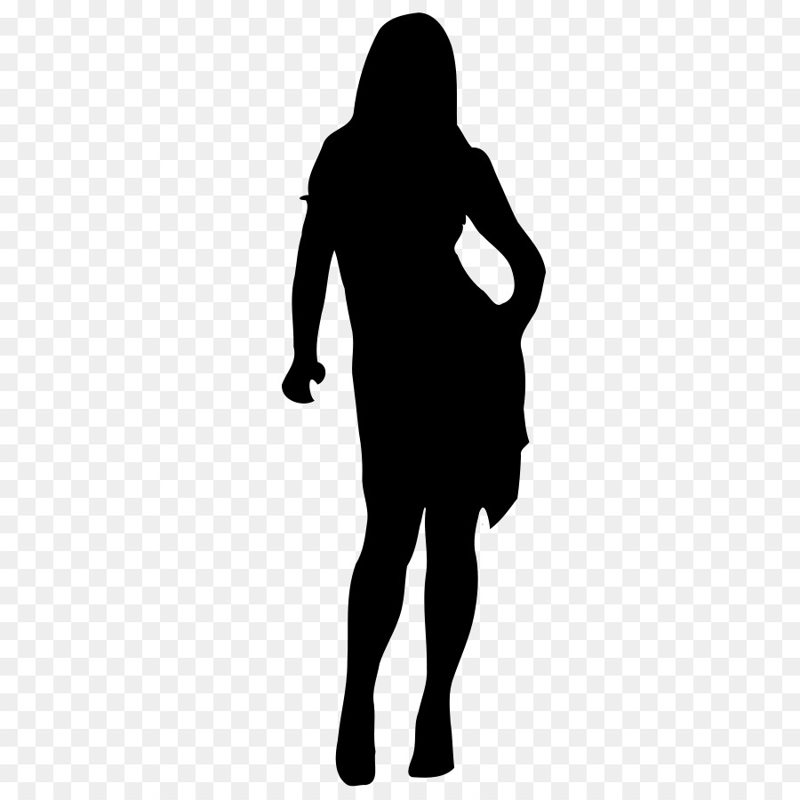 900x900 Woman Silhouette Clip Art