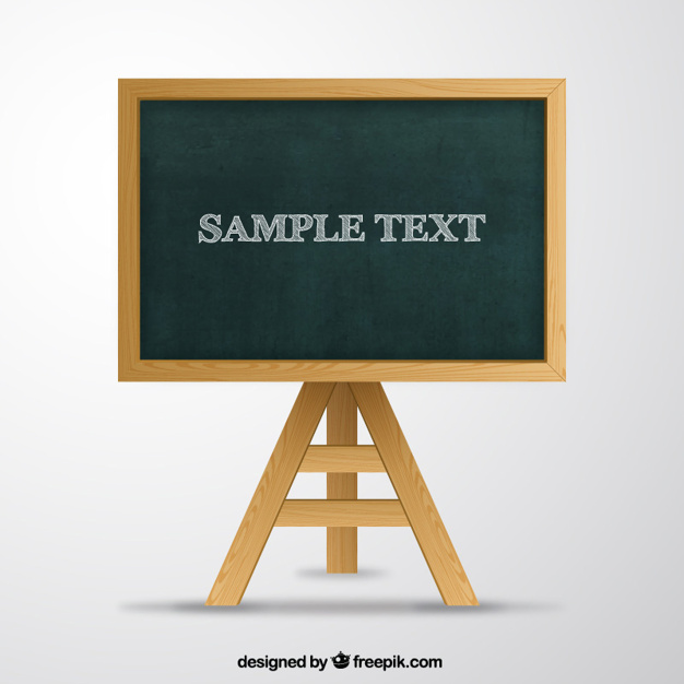 626x626 School Blackboard Vector Free Download