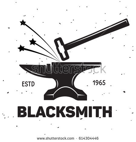 450x470 Collection Of Free Hammering Clipart Hammer Blacksmith. Download