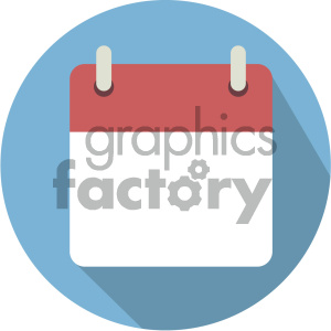 300x300 Royalty Free Blank Calendar Vector Icon 404011 Vector Clip Art