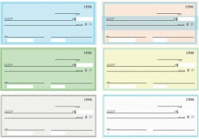 285x200 Blank Check Free Vector Graphic Art Free Download (Found 2,781