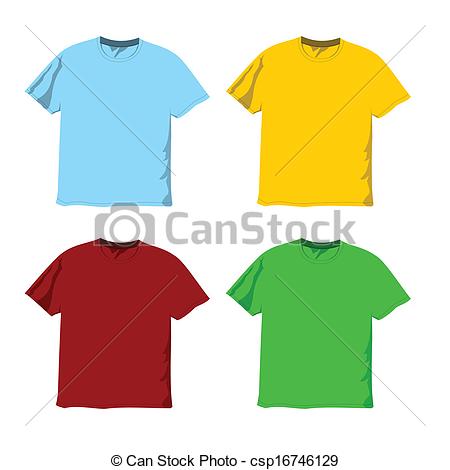450x470 Colorful Blank Shirt Vector. Colorful Blank T Shirt Vector Ready