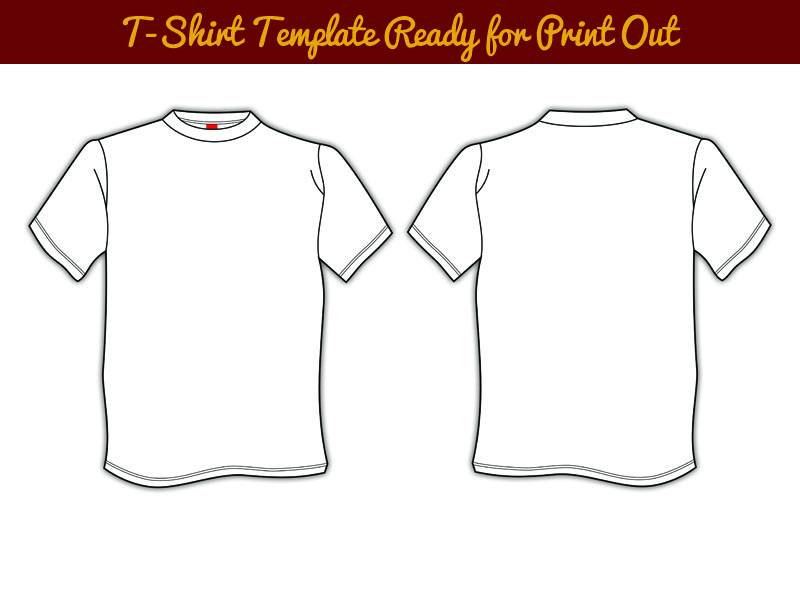 800x598 T Shirt Template Print Out Psd For Mockup Blank T Shirts Template