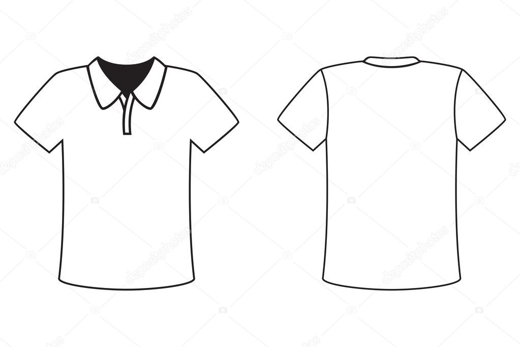 1023x682 Black T Shirt Template Front And Back Blank T Shirt Vector Design