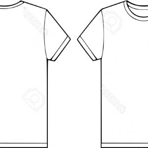300x300 Blank T Shirt Template Black T Shirt Vector Rongholland