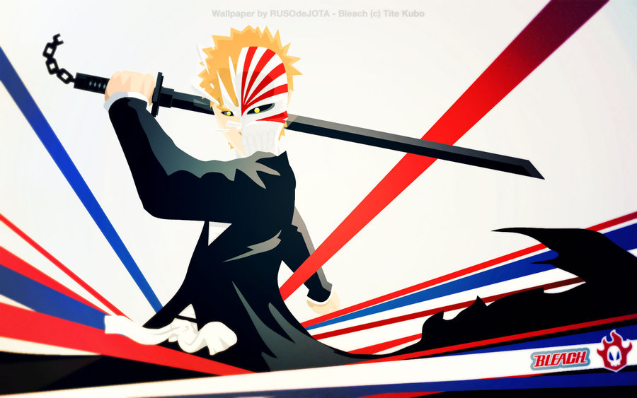 900x563 Ichigo Vizard Bleach Vector By Rusodejota
