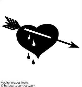 Bleeding Heart Vector at GetDrawings | Free download