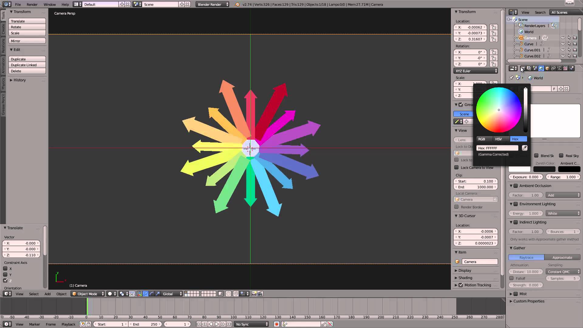 1920x1080 Importing Vector Graphics To Blender