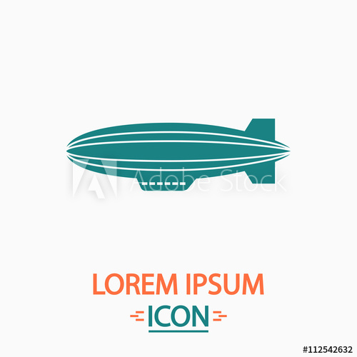 500x500 Blimp Computer Symbol