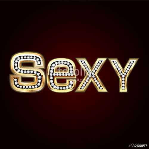 500x500 Sexy Word In Bling Stock Image And Royalty Free Vector Files On