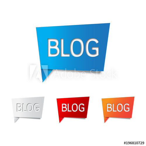 500x500 Blog Icon Vector