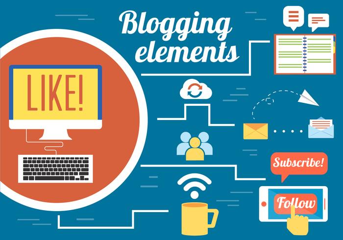 700x490 Blog Free Vector Art