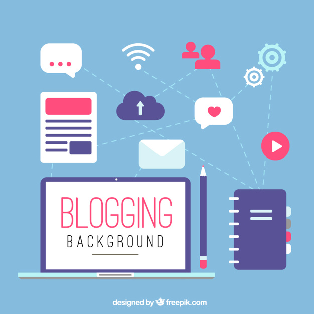 626x626 Blog Elements Vector Free Download