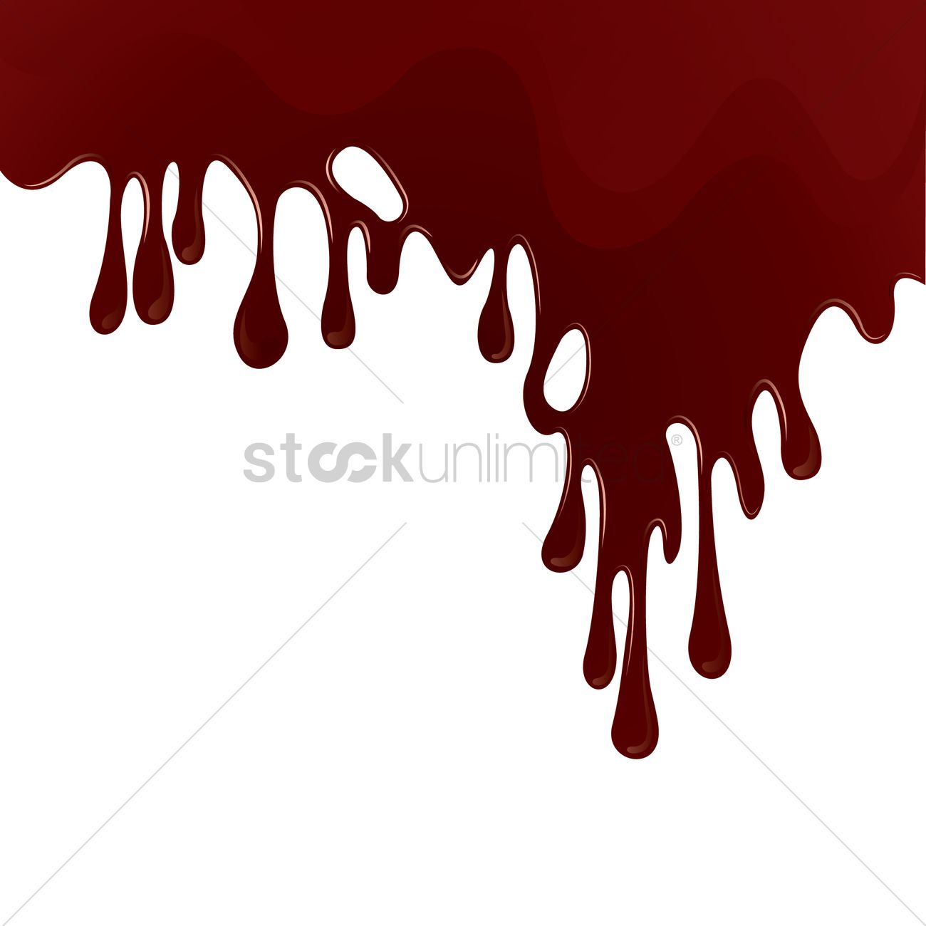 1300x1300 Dripping Blood Background Vector Image