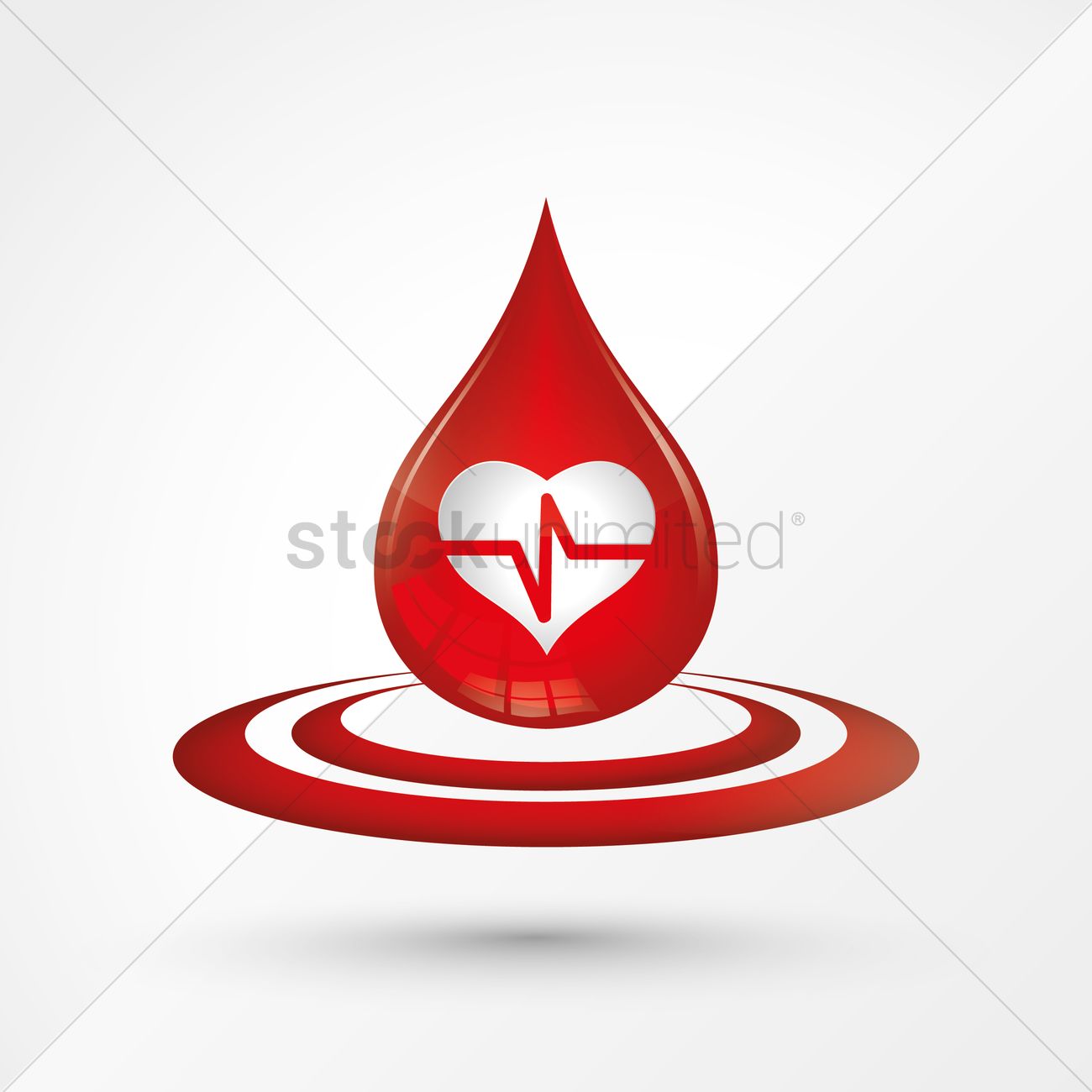 1300x1300 Free Blood Drop Vector Image