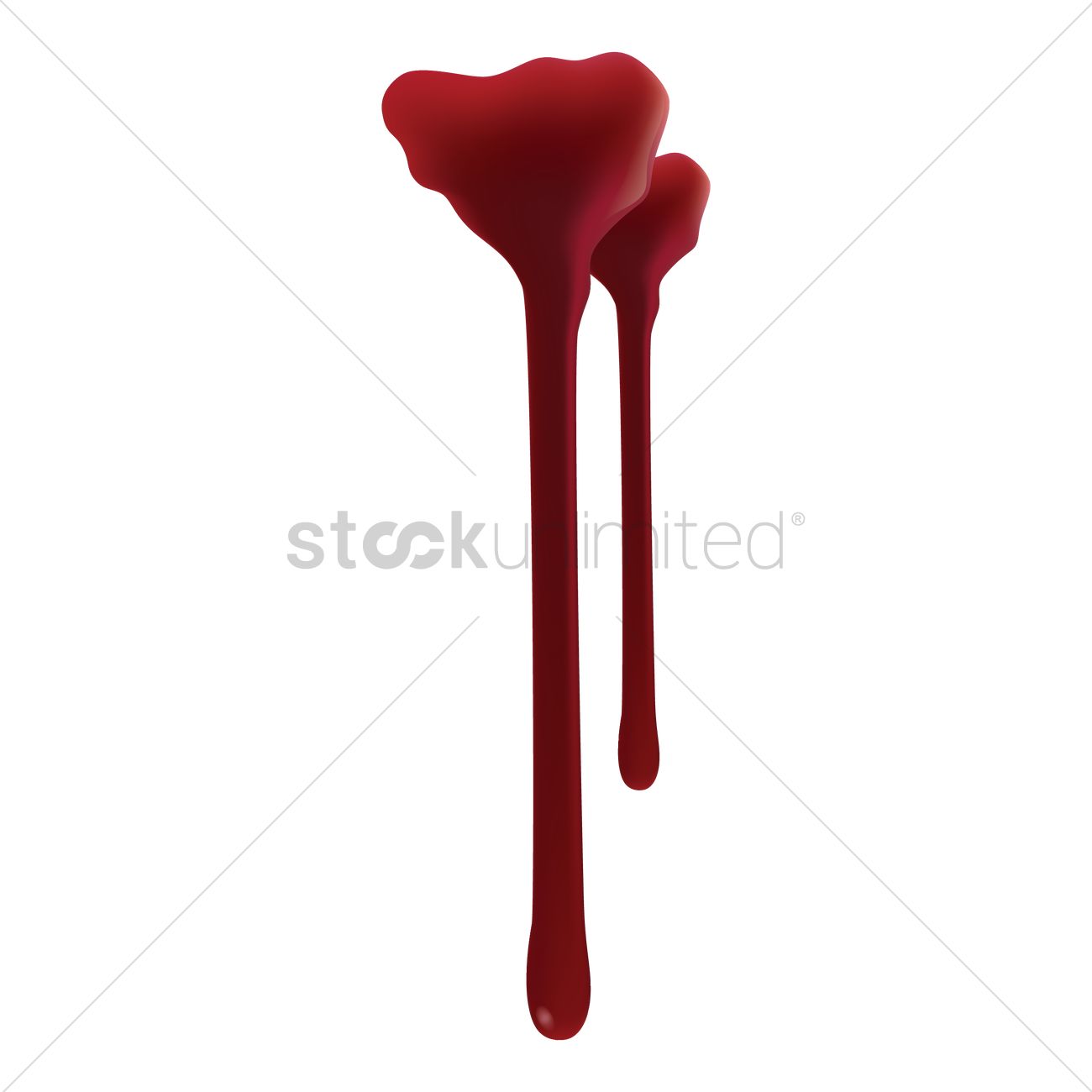 1300x1300 Blood Splash Vector Image