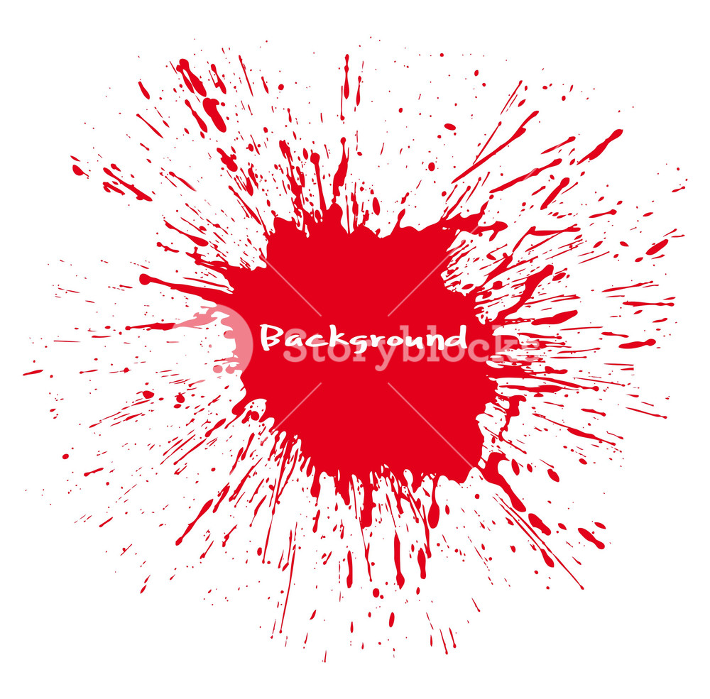 1000x985 Large Red Blood Splash Vector Background Royalty Free Stock Image