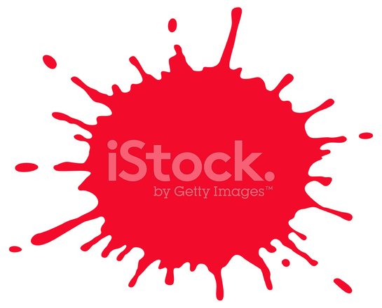 545x440 Blood Splatter (Vector) Stock Vector
