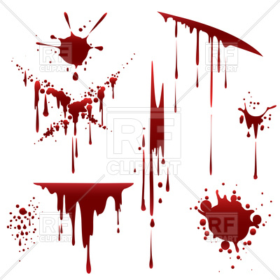 400x400 Bloody Horror Scruffy Splatter Vector Image Vector Artwork Of