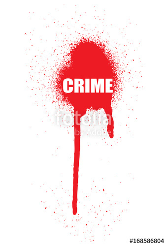 339x500 Blood Vector As A Crime Scene Text Stock Image And Royalty Free