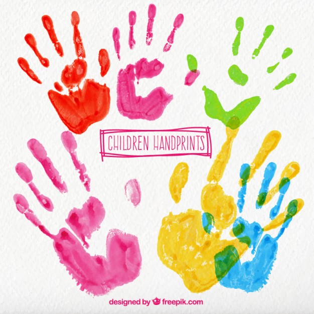 626x626 Handprints Vectors, Photos And Psd Files Free Download