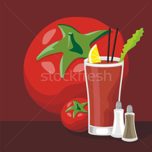 600x600 Bloody Mary Cocktail Vector Illustration Sifis Diamantidis